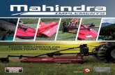 TOUGH IMPLEMENTS FOR YOUR TOUGH TRACTOR - Mahindra …