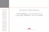 Modelling of Currency outside Banks in Croatia