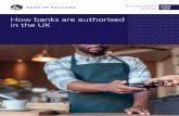 How banks are authorised in the UK - Bank of England