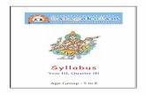 Bauddhik Plan for Age group 5-8 - Balagokulam
