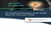 30 Oracle E-Business Suite (EBS) Security Tips and Tricks