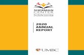 2020 ANNUAL REPORT - UMBC
