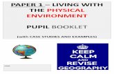 PAPER 1 LIVING WITH THE PHYSICAL ENVIRONMENT PUPIL …