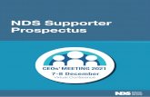 NDS Supporter Prospectus