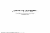 Electroactive Polymer (EAP) Actuators as Artificial Muscles