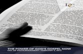 THE POWER OF GOD’S GOSPEL NOW - Clover Sites