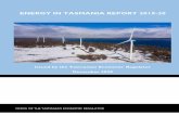 ENERGY IN TASMANIA REPORT 2019-20