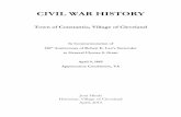 CIVIL WAR HISTORY - Cleveland Historical Society