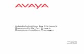 Administration for Network Connectivity for Avaya ...