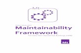 Green Mark 2021 Maintainability Framework