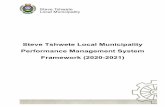 Steve Tshwete Local Municipality Performance Management ...