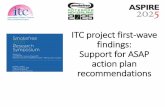 ITC project first-wave findings: Support for ASAP action ...