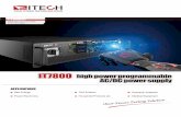IT7800 AC/DC power supply AC power supply