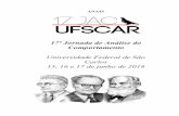 ANAIS - JAC UFSCar — Jornada de Análise do Comportamento