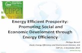 Energy Efficient Prosperity: Promoting Social and Economic ...
