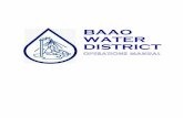 BAAO WATER DISTRICT