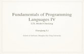 Fundamentals of Programming Languages IV