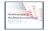 Attorney Admissions - United States Court of Appeals for ...
