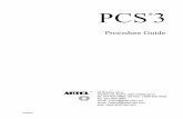 15A3356O PCS3 Procedure Guide Final HER 01Aug2017 - Artel