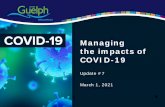 Managing the impacts of COVID-19