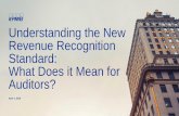 Understanding the New Revenue Recognition Standard: What ...