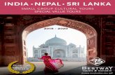 INDIA NEPAL SRI LANKA - Bestway Tours