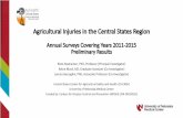 Agricultural Injuries in the Central States Region