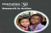 Research in Action Brochure - Menzies