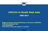 DIPECHO in South East Asia 1995-2017