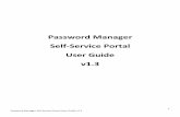 Password Manager Self-Service Portal User Guide v1