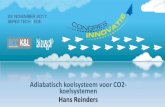 Adiabatisch koelsysteem voor CO2- koelsystemen Hans Reinders