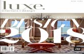 luxe. interiors +designe $ 9.95 A SANDOW PUBLICATION ...