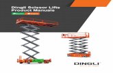 Dingli Scissor Lifts Product Manuals