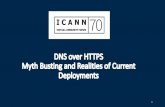 DNS over HTTPS Myth Busting and Realities of Current ...
