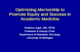 Optimizing Mentorship to Promote ... - College of Medicine