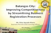 Batangas City: Improving Competitiveness by Streamlining ...
