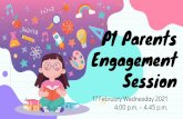 P1 Parents Engagement Session - fuhuapri.moe.edu.sg