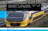 Masters Thesis: Optimising the Input Filter of Traction ...
