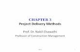 CHAPTER 3 Project Delivery Methods - Islamic University of ...