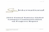 2016 United Nations Global Compact Communication on ...
