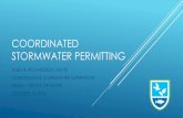 COORDINATED STORMWATER PERMITTING - RISEP