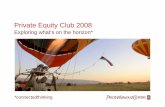 Private Equity Club 2008 - PwC