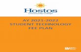 AY 2021-2022 Student Technology Fee Plan