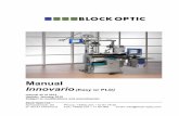 Manual Innovario - BLOCK OPTIC
