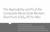 The Applicability and Fit of the Composite Abuse Scale ...
