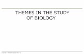 THEMES IN THE STUDY OF BIOLOGY
