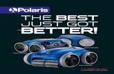 THE BEST JUST GOT BETTER - Polaris® Pool