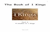 1 The Book of 1 Kings -