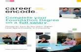 Complete your Foundation Degree on a full ... - Career Encode