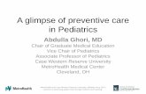 A glimpse of preventive care in Pediatrics - AKMG